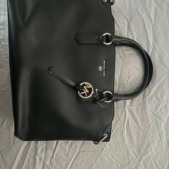 Michael Kors Black Satchel Bag - Picture 1 of 3